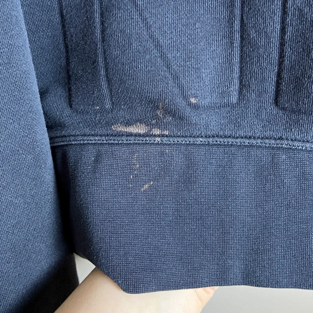 Nike Dri-Fit Embossed‎ Raised Logo Cropped Sweatshirt Black Women M